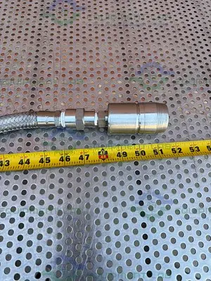 Unbranded Stainless Steel Braided Hose 52" w/ Quick Release Fitting