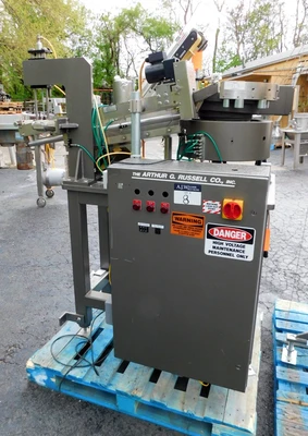 USED ALFRED G RUSSELL CO TUBE SORTER FEEDER