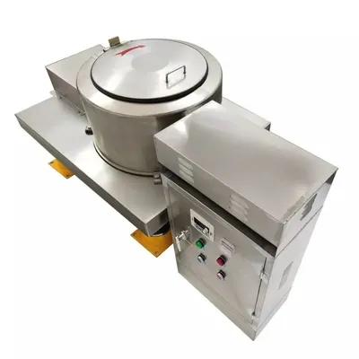 NEW: Chinese 20 x 11 perforate basket centrifuge, 304SS.