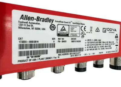 ALLEN BRADLEY 1732ES-IB8X0B INPUT/OUTPUT MODULE SER. A 1732ESIB8X0B NEW, SURPLUS