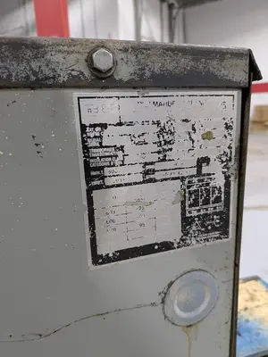 REX TRANSFORMER 30KVA (600V- 208/120V)