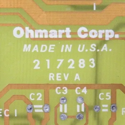 USED OHMART 217283 PC BOARD