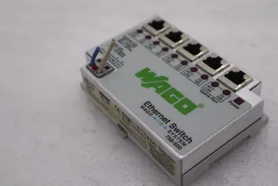 WAGO 758-500 ETHERNET SWITCH STOCK L-286-C