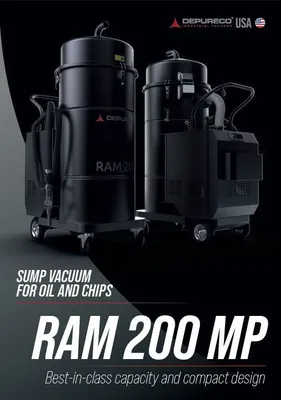 DEPURECO RAM 200 MP Sump Sucker | KovatechCNC (2)