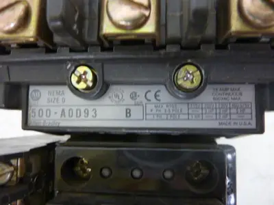 USED ALLEN BRADLEY 500-AOD93 SER B