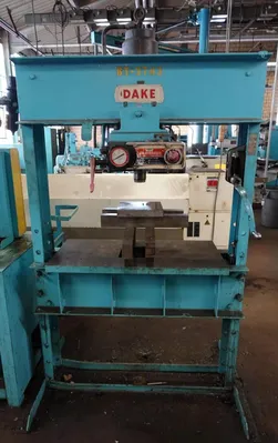 Dake 6-275 Fabricating/Presses, Press-H Frame | Machinery Central (1)