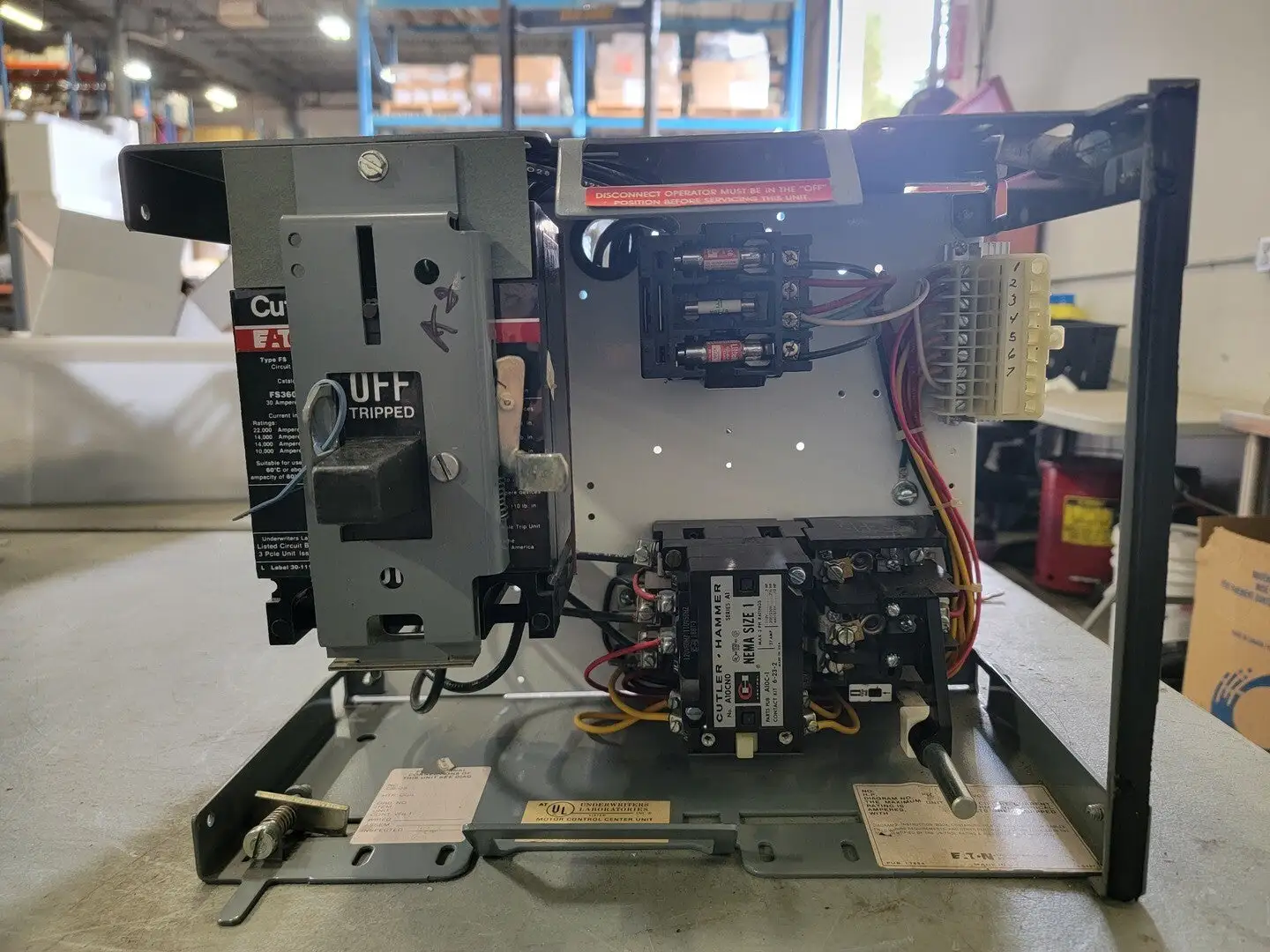 MCC Unit 10 hp, Nema 1
