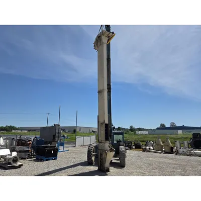 Used Mild Steel Bucket Elevator 25' Discharge Ht. 5"X4"HDPE