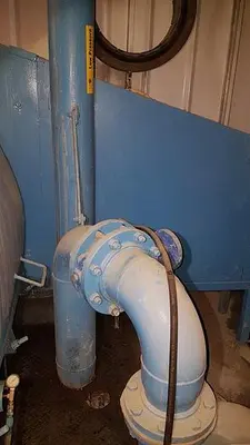 USED EMSCO F-650 TRIPLEX MUD PUMP
