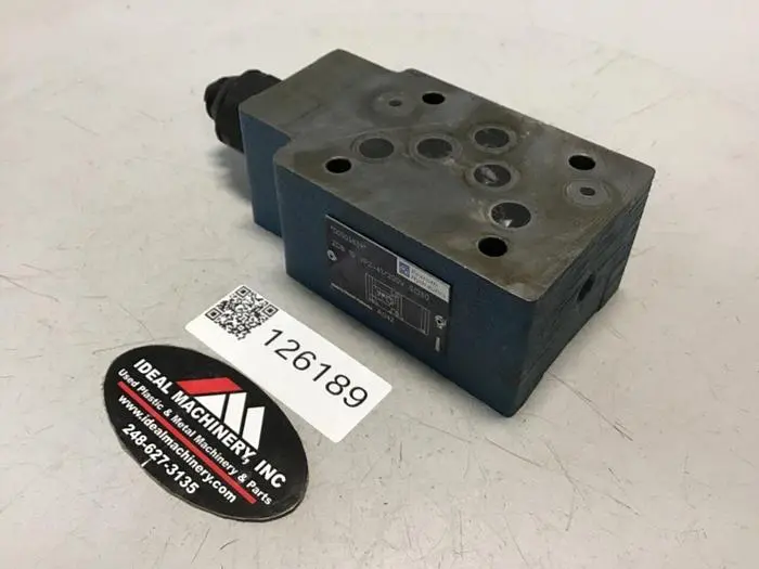 Used REXROTH ZDB 10 VP2-41/200V SO30 Valves/Fittings Michigan US | Ideal Machinery #591153