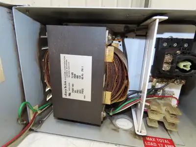 Daykin LTFS-01 U Stepdown Power Transformer Disc 2000VA HV 480V LV 120V 1PH