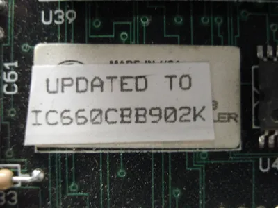 USED GE FANUC IC660CBB902K BOARD