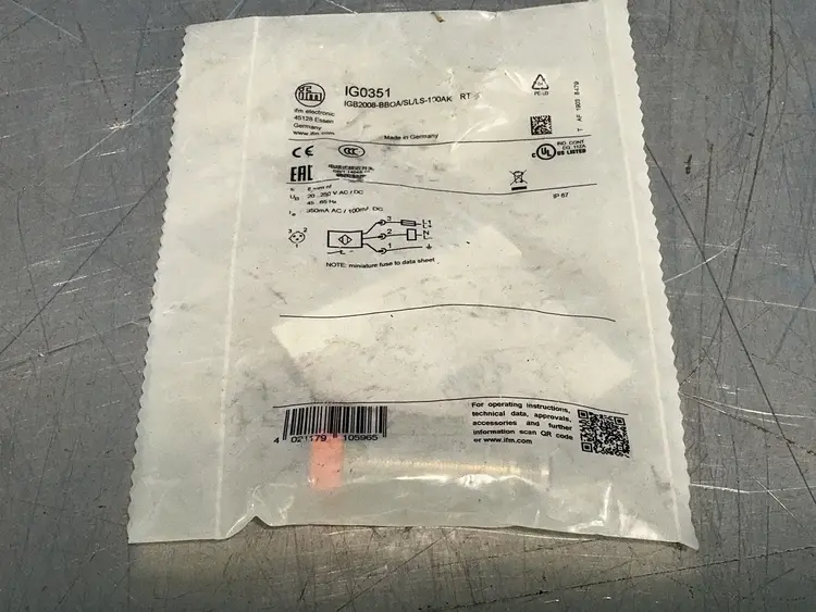 New | in-Stock IFM IG0351 Proximity Sensors Ohio US | HGR 24 #1326241