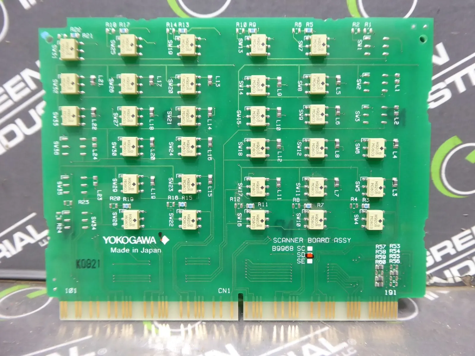 Yokogawa B9968SD DAQStation Scanner Board Assembly WHT Used