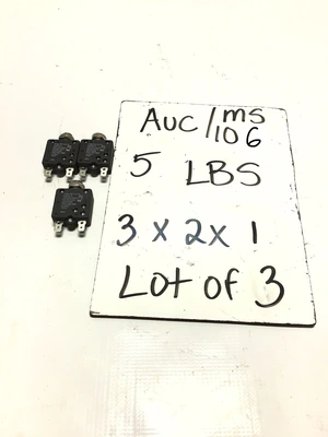 Potter & Brumfield W58-XB1A4A-2 Thermal Circuit Breaker 2 Amps (Lot 3)
