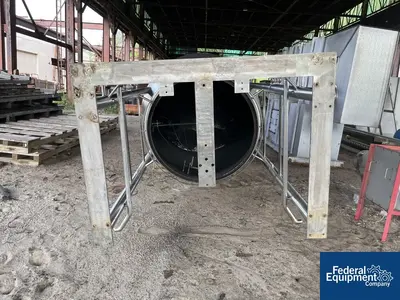 USED Fluid Air Fluid Air Fluid Bed Dryer, Model 0500, S/S