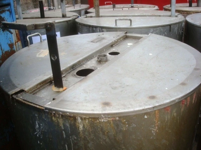 600L S/S JKTD Enclosed Mixing Tank