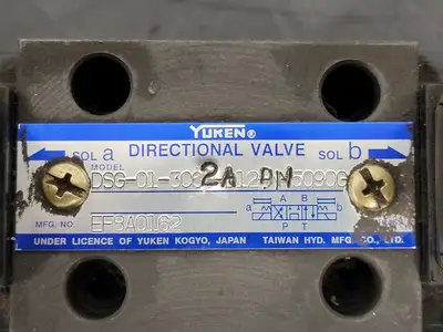 USED YUKEN DSG-01-3C60-A120N-5090G