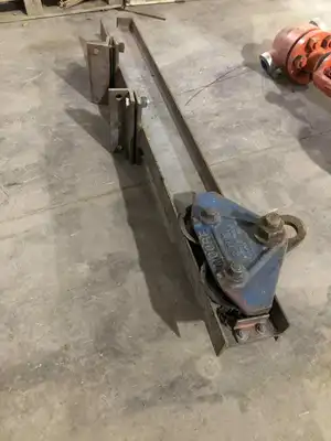 Moore 2 Ton I-Beam Trolley for Hoist w/ 5′ X 18″ X 10″ I-Beam