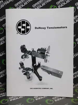 Central Scientific Co., Inc. 70535 Precision Tensiometer Used
