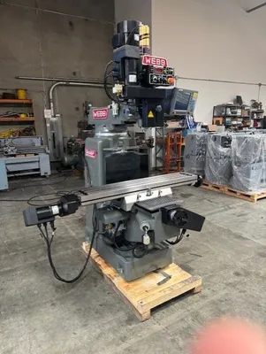 WEBB Champ 3EVS-3X-XL New Machinery, CNC Knee Mill | N & R Machine Sales (4)