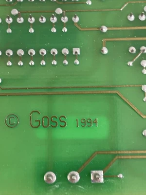 USED Goss 1-E36387