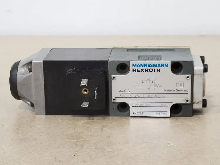 Used REXROTH 3WE 6 B9-53/BG24NZ55L Parts (Hydraulics and Pneumatics) British Columbia CA | Lenmark #264950