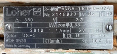 Westfalia CA 220-01-00 sanitary decanter centrifuge, 316SS.