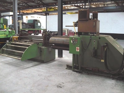 USED STAM 1500 X 5 MM DECOILER + STRAIGHTENER