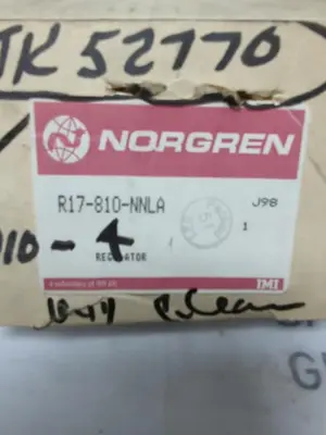 New | in-Stock NORGREN R17-810-NNLA Air Pressure Regulators Ohio US | Surplus Asset Holdings #1235996
