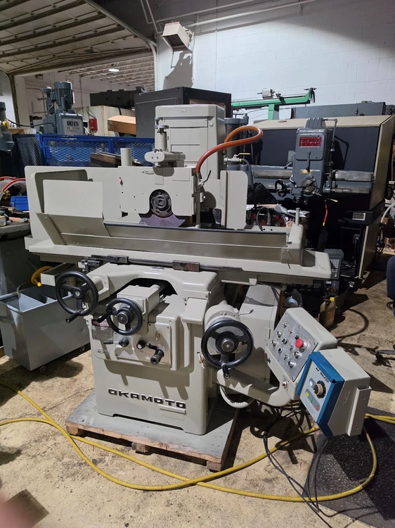 Used OKAMOTO ACCUGAR-124N Reciprocating Surface Grinders Minnesota US | INTER-PLANT SALES #1004686