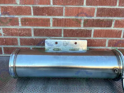Stainless Steel  Shell / Tube w/  Micron Filter 8.5" x 40"