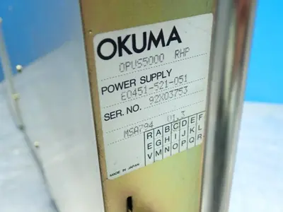 USED OKUMA E0451521051