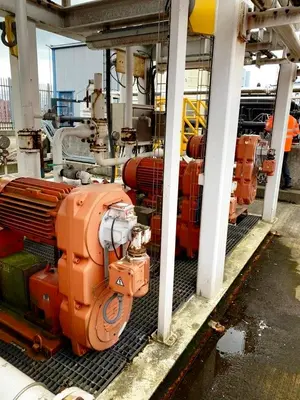 (2) Swaco CD 600 FH drilling mud centrifuges, A890 duplex SS.