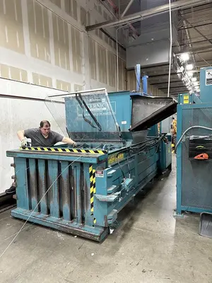 USED MAREN ENGINEERING PROPAK60-20R FULL EJECT MANUAL-TIE BALER
