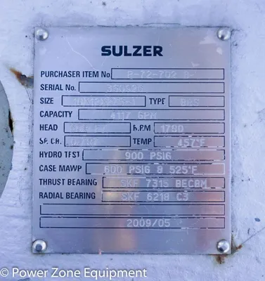 NEW SULZER 10X12X27G