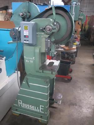 USED ROUSSELLE 1A MECHANICAL CLUTCH PUNCH PRESS