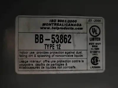 USED ABB ACS800-04-0011-7+K454+L503