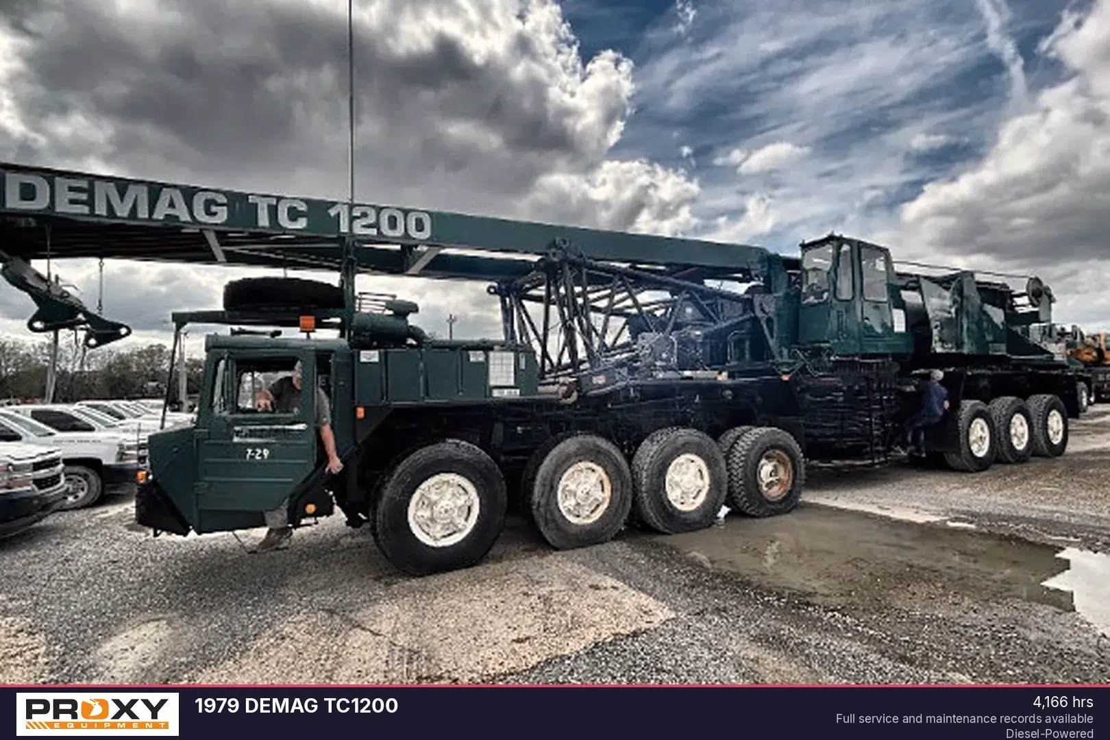 Used 1979 DEMAG TC1200 Truck-Mounted Cranes Louisiana US | Proxy Equipment #1382975