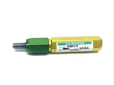 M8 X 1 THREAD GAGE | Vermont Gage M8 x 1.0 Internal Thread/Thread Plug Gage, Male/GO Only - Used