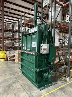 USED HARMONY M60CB VERTICAL BALER