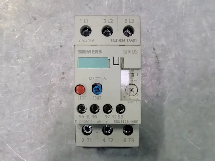 Used SIEMENS 3RU1126-4AB0 Misc Electrical & Power Parts British Columbia CA | Lenmark #247489