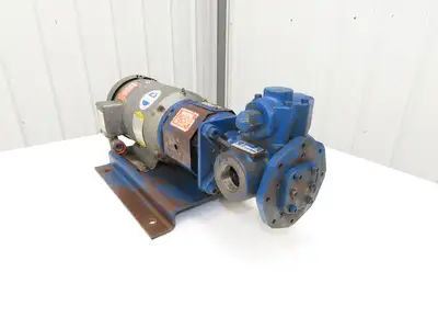 Gorman Rupp GHC1 1/2GF3-B0003 Positive Displacement Gear Pump 1.5"NPT 15GPM 2Hp