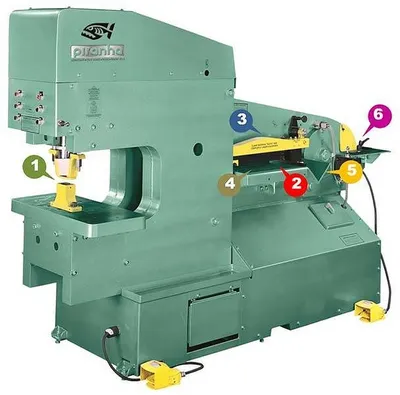 PIRANHA PII-140 PUNCH-SHEARS, IRONWORKERS | T.R. Wigglesworth Machinery Co. (2)