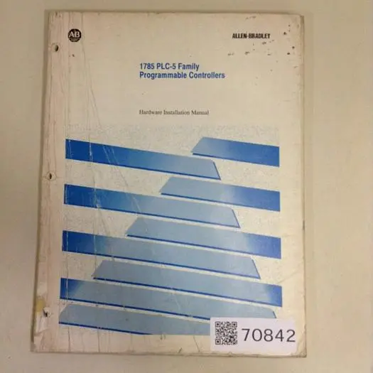 Used ALLEN BRADLEY 1785-6.6.1 Manuals Michigan US | Ideal Machinery #707969