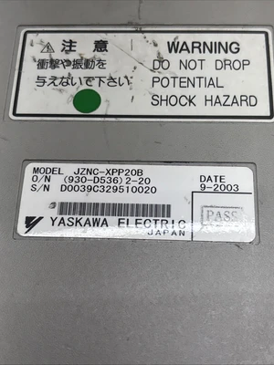 USED Yaskawa JZNC-XPP20B