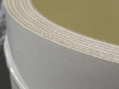42” White Conveyor Belt