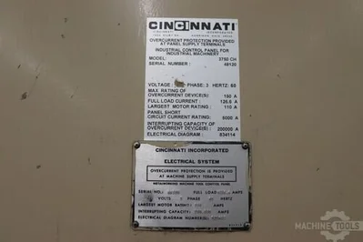USED CINCINNATI 3750 CH