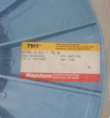NEW Raychem NTMS-3/32-1.75-9