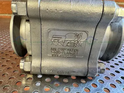 Used A&N CORPORATION A35I STAINLESS STEEL BALL VALVE W/ KF50 VACUUM FITTING Valves/Fittings California US | Equipment Lab #1338200